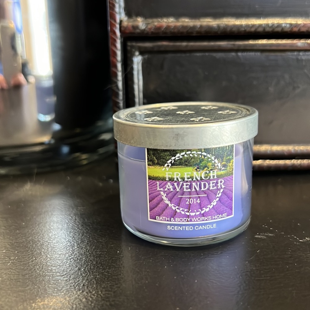 French Lavender Discontinued Bath and Body Works Candle